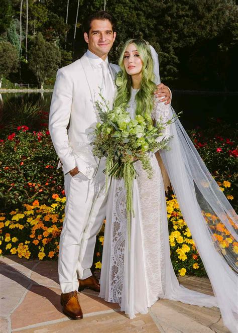 tyler posey couple|Tyler Posey Marries Phem In Intimate Wedding